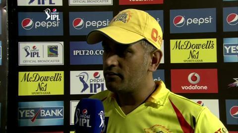 M42: CSK vs RCB– MS Dhoni Interview