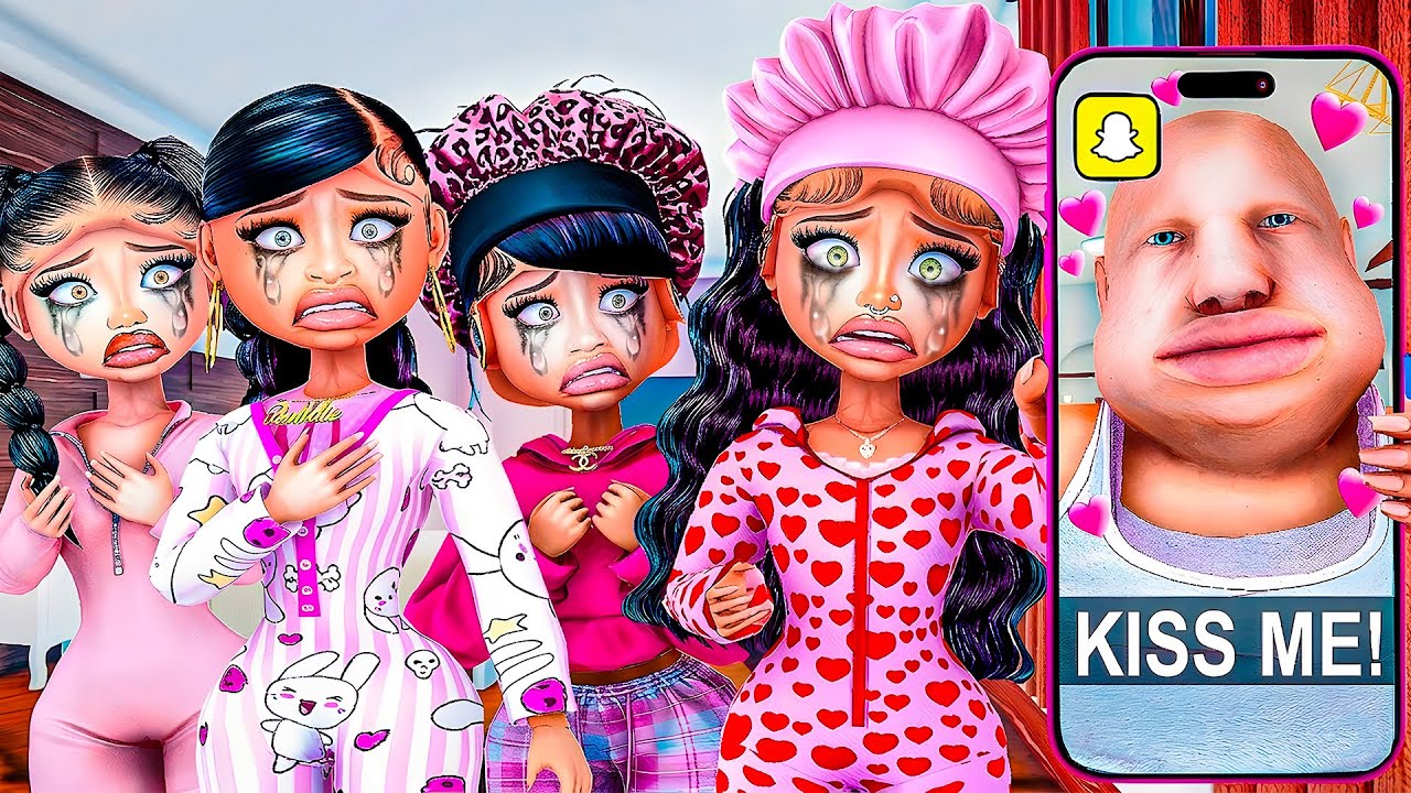 CREEPY BOY SNUCK In REALISTIC BADDIE SLEEPOVER In LifeTogether ЁЯПа RP | Roblox background
