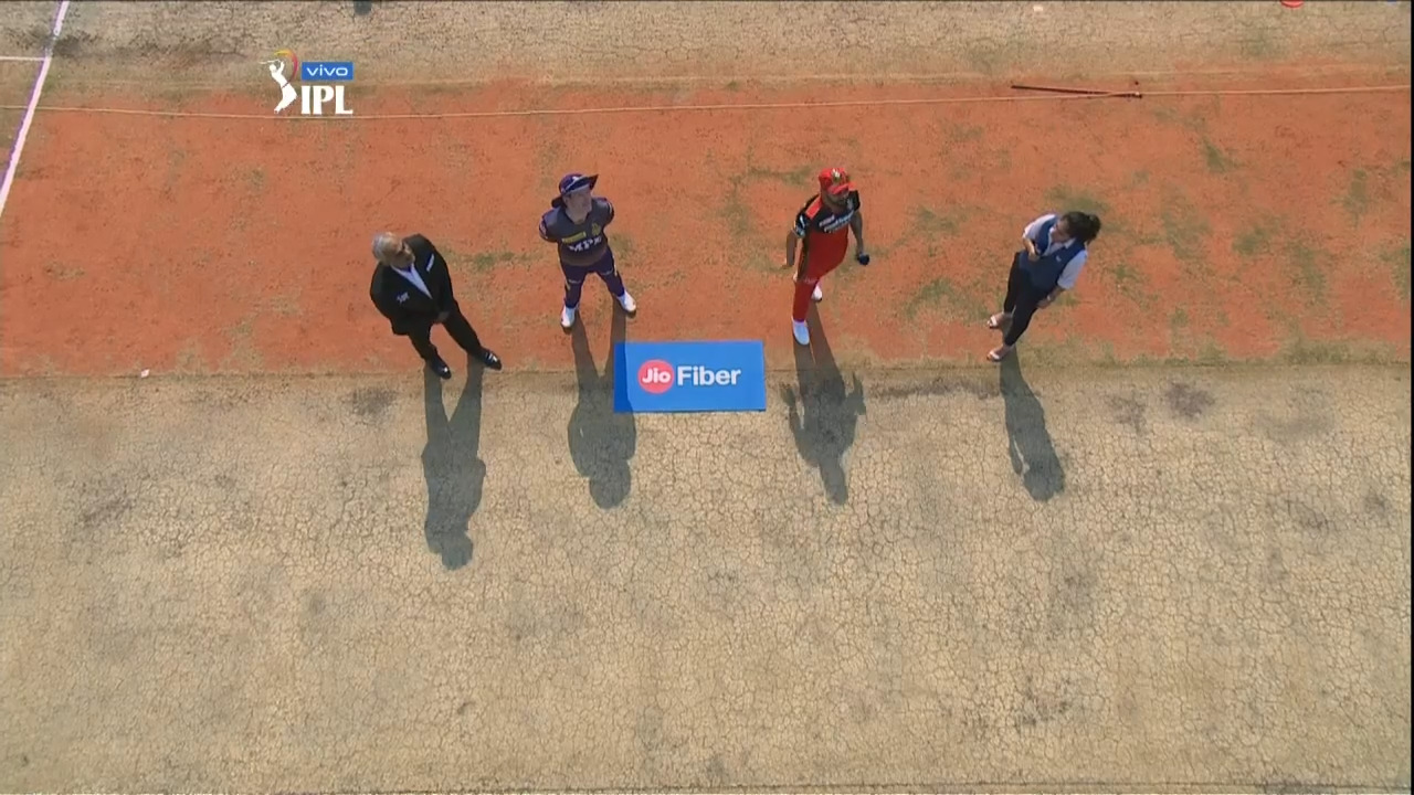 M10: RCB vs KKR – Toss