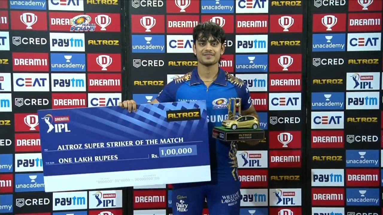M27: MI vs DC – Altroz Super Striker of the Match – Ishan Kishan