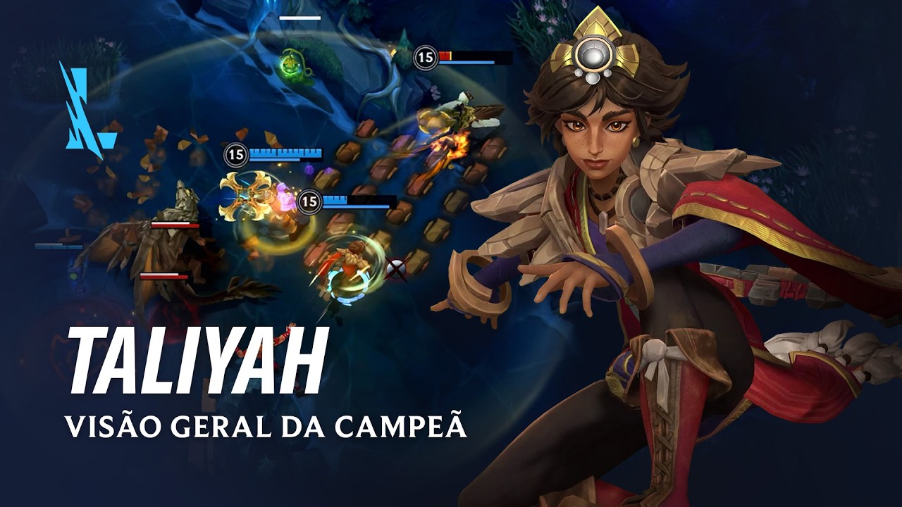 Visão geral da Campeã: Taliyah | Mecânica de jogo – League of Legends: Wild Rift
