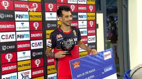 M03: SRH vs RCB – Man of the Match – Yuzvendra Chahal background