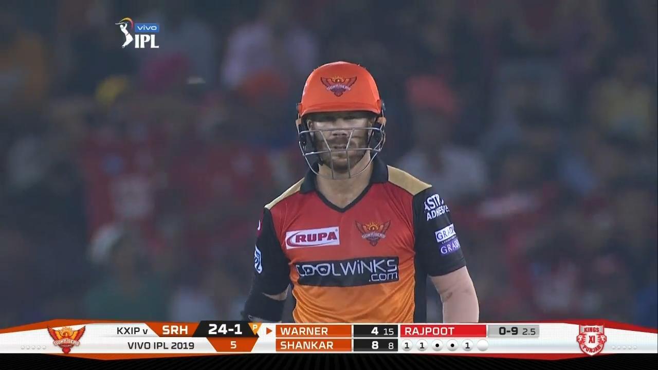 Warner keeps it steady with 70*(62)