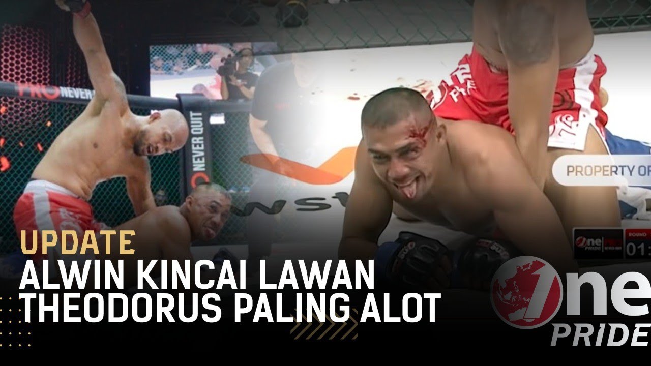 Theo Diledek! Pertarungan Beringas Theodorus Ginting Kalahkan Alwin Kincai || Update One Pride MMA background