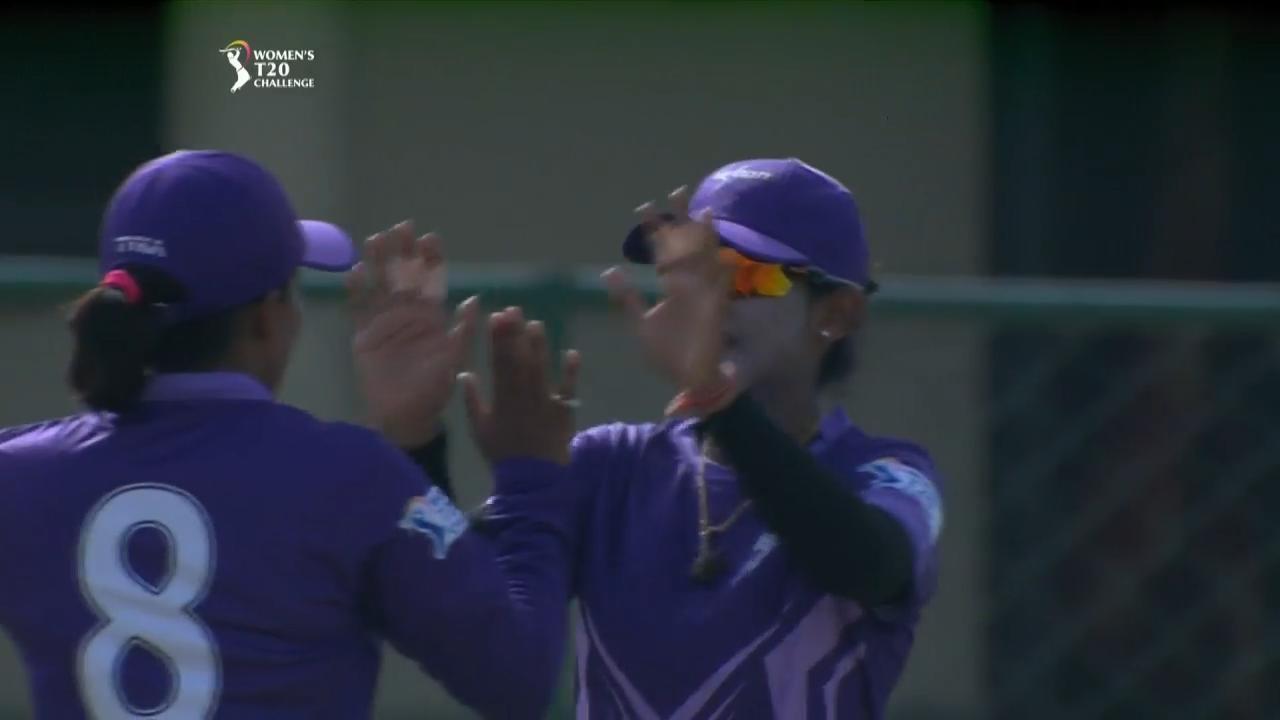 Veda Krishnamurthy's ice cool catch