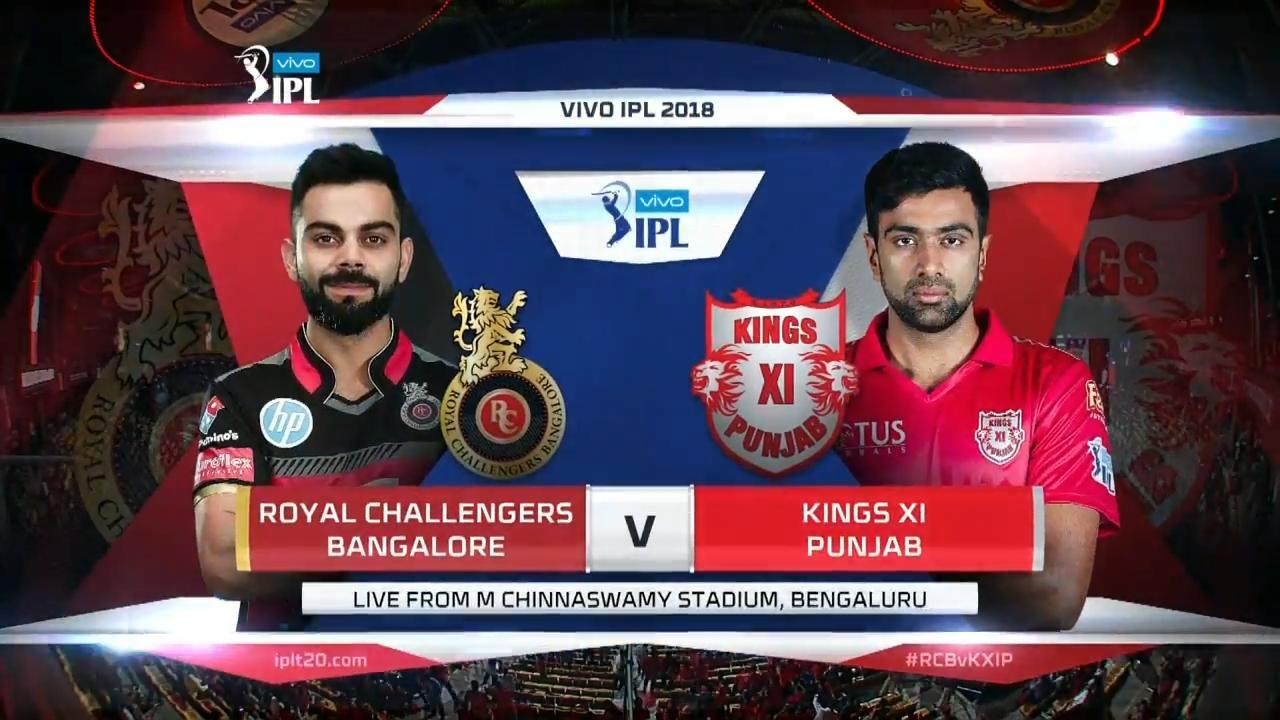 IPL 2018 M08: RCB vs KXIP – Match Highlights