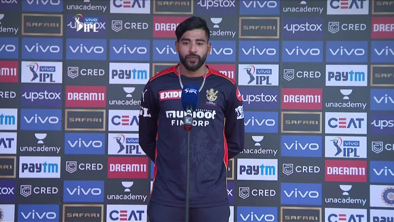 M35: RCB vs CSK – Mohammed Siraj Interview