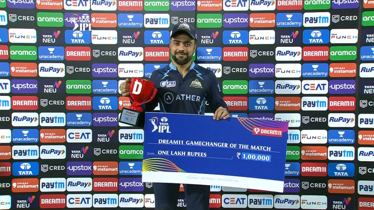 M57: LSG vs GT – Dream11 GameChanger of the Match – Rashid Khan