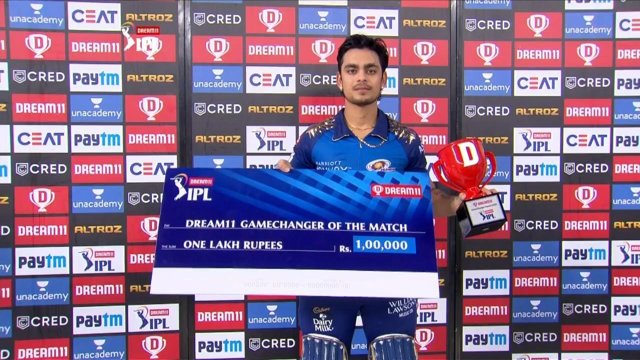 M10: RCB vs MI – Dream11 GameChanger of the Match – Ishan Kishan