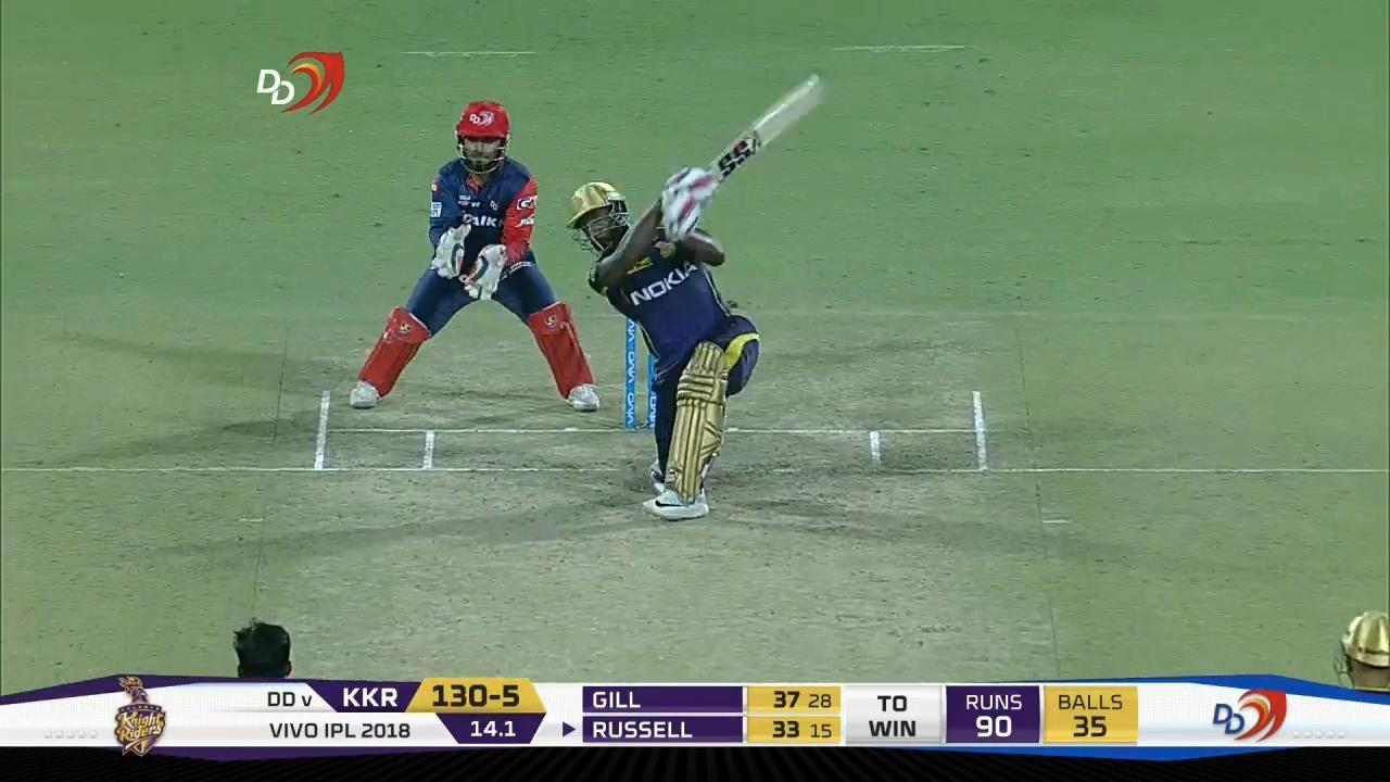 M26: DD vs KKR – Andre Russell Six