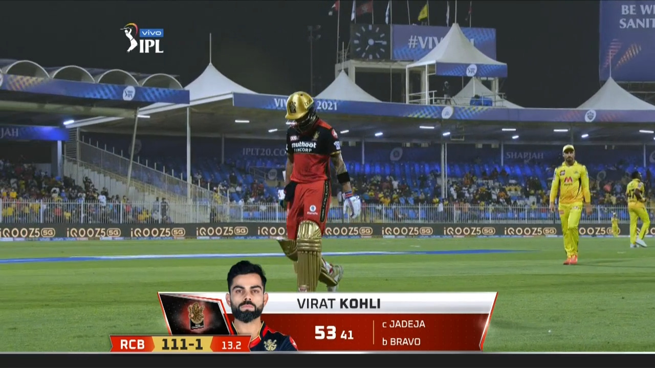 M35: RCB vs CSK – Virat Kohli Wicket