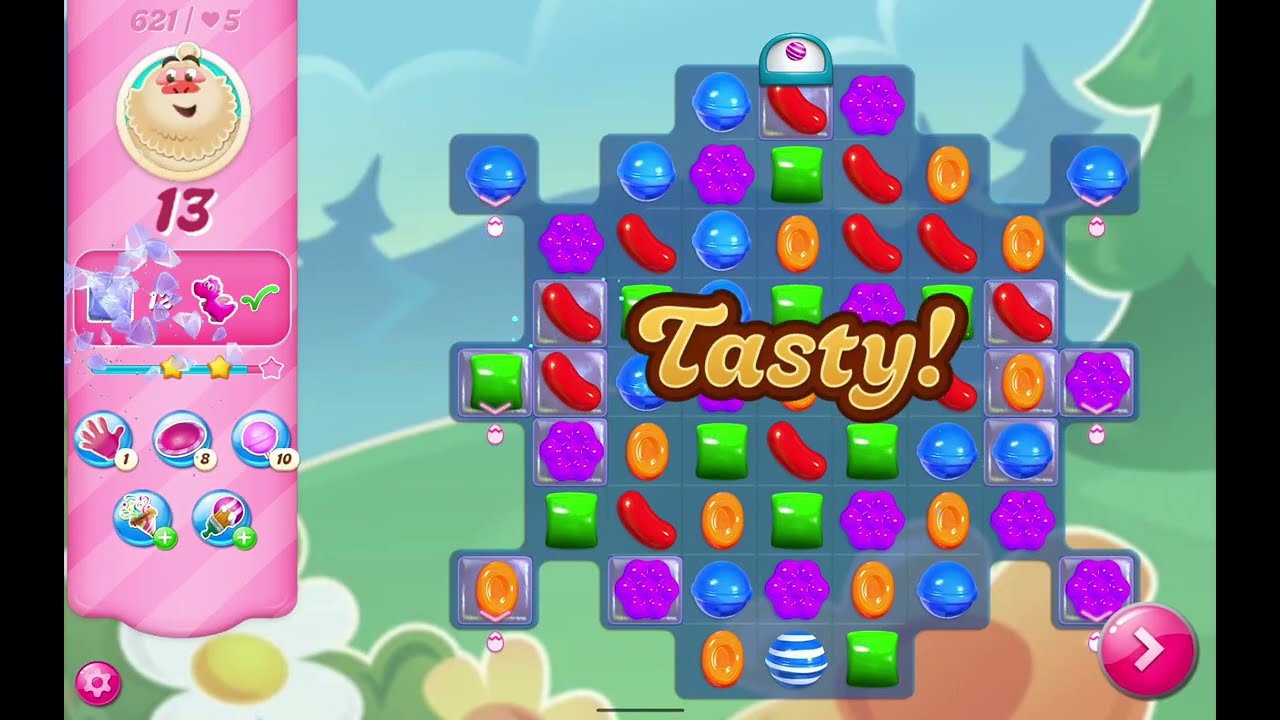 Candy Crush Saga Levels 617 To 621