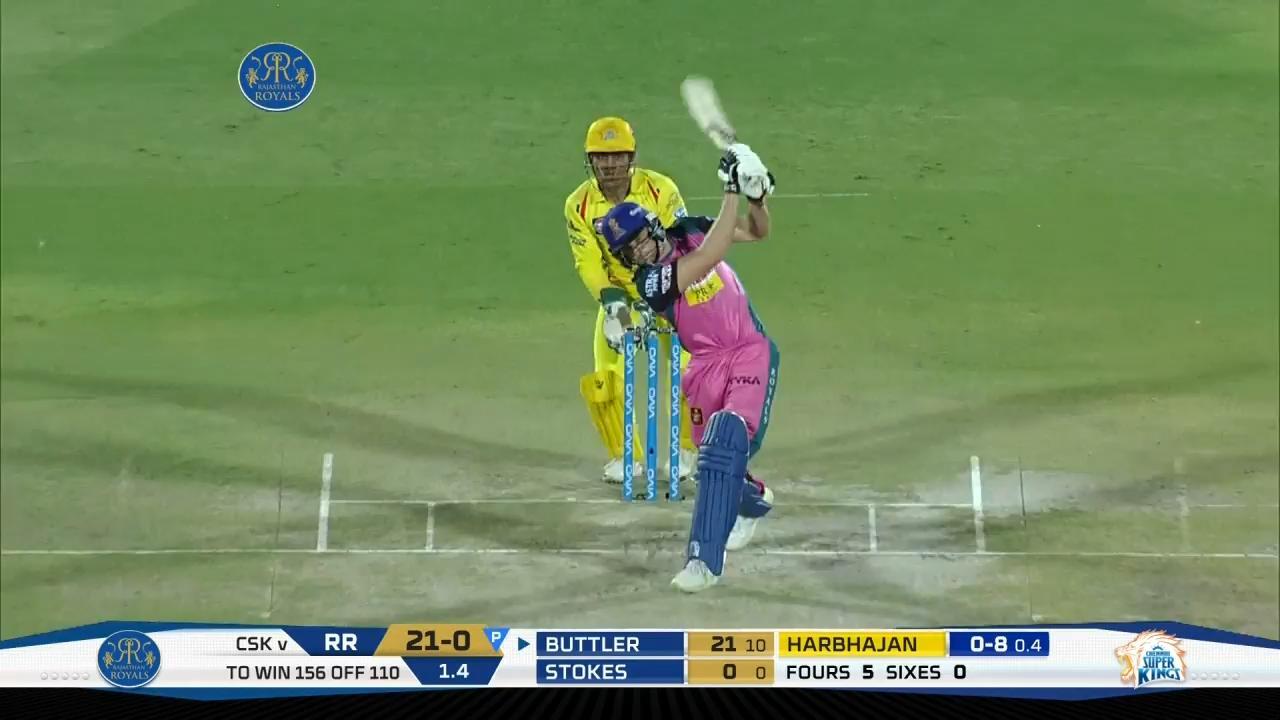 M43: RR vs CSK – Jos Buttler Six