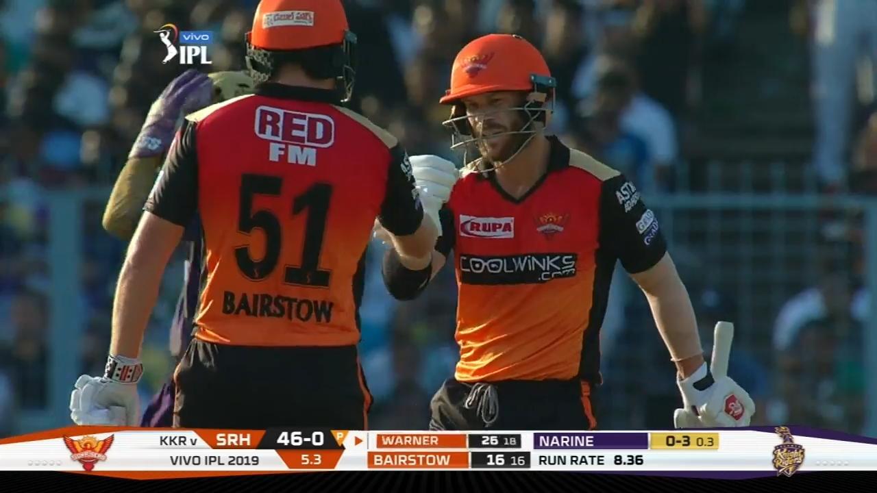 Warner lights up Eden with perfect return