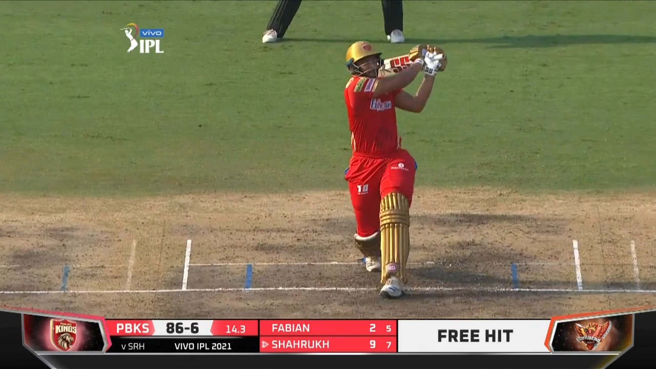 M14: PBKS vs SRH – Shahrukh Khan Six