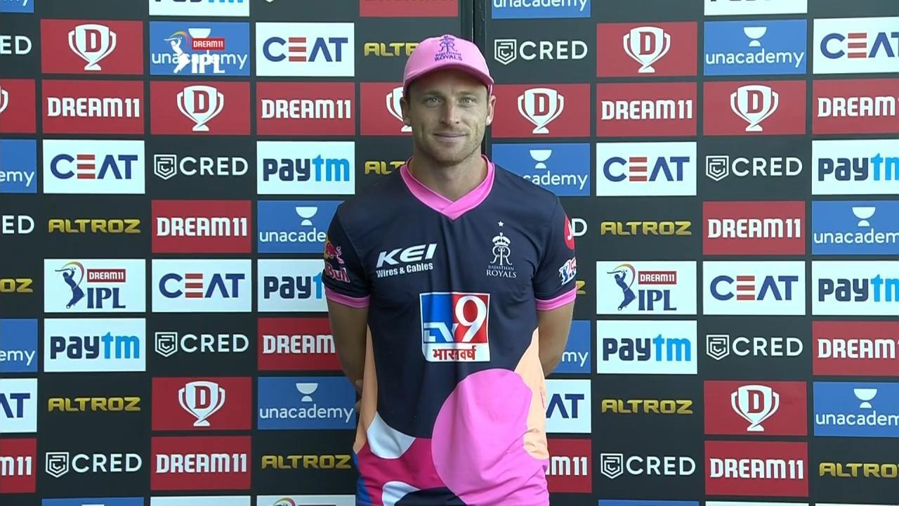 M37: CSK vs RR – Jos Buttler Interview background