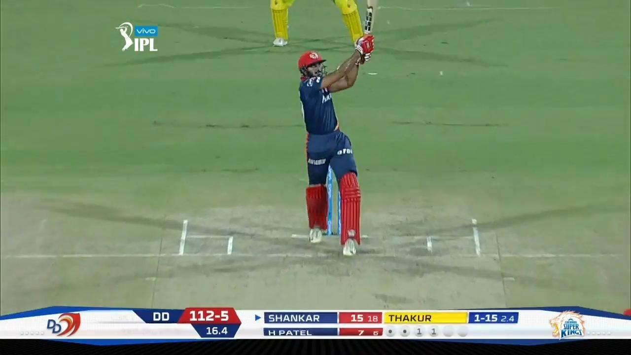 M52: DD vs CSK – Vijay Shankar Six