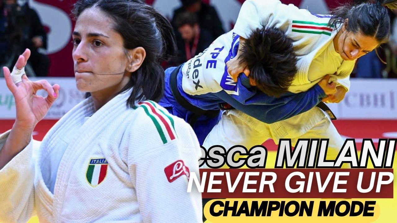 Francesca MILANI Wins BRONZE đ„ | -48KG Barysy Grand Slam 2026