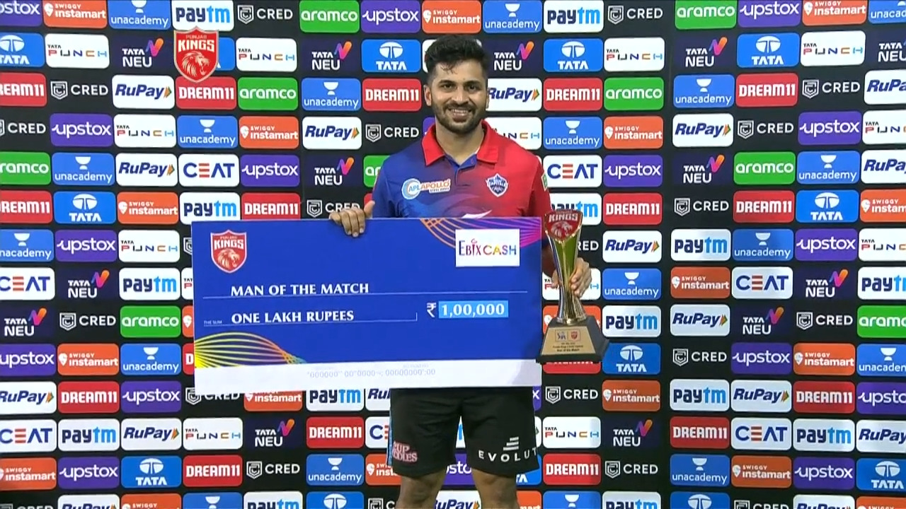 M64: PBKS vs DC – Man of the Match – Shardul Thakur
