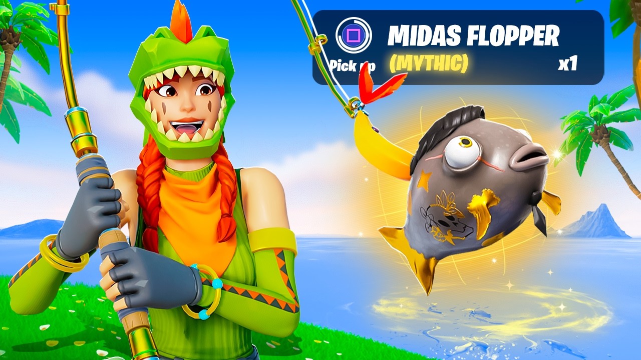 The PRO FISHING ROD *ONLY* Challenge in Fortnite!