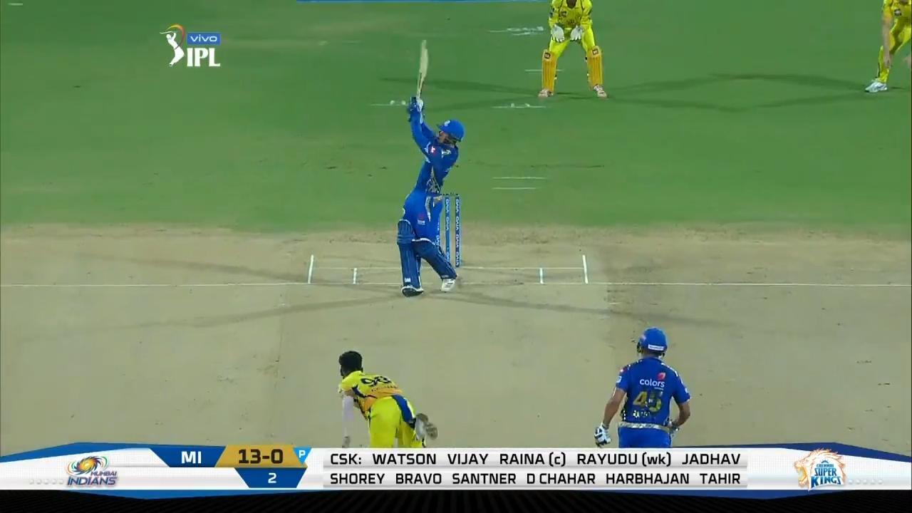M44: CSK vs MI – Quinton de Kock Six