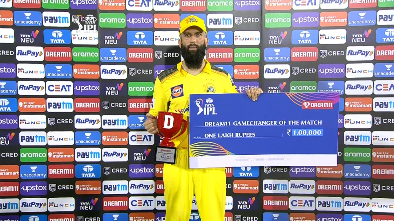 M68: RR vs CSK – Dream11 GameChanger of the Match – Moeen Ali