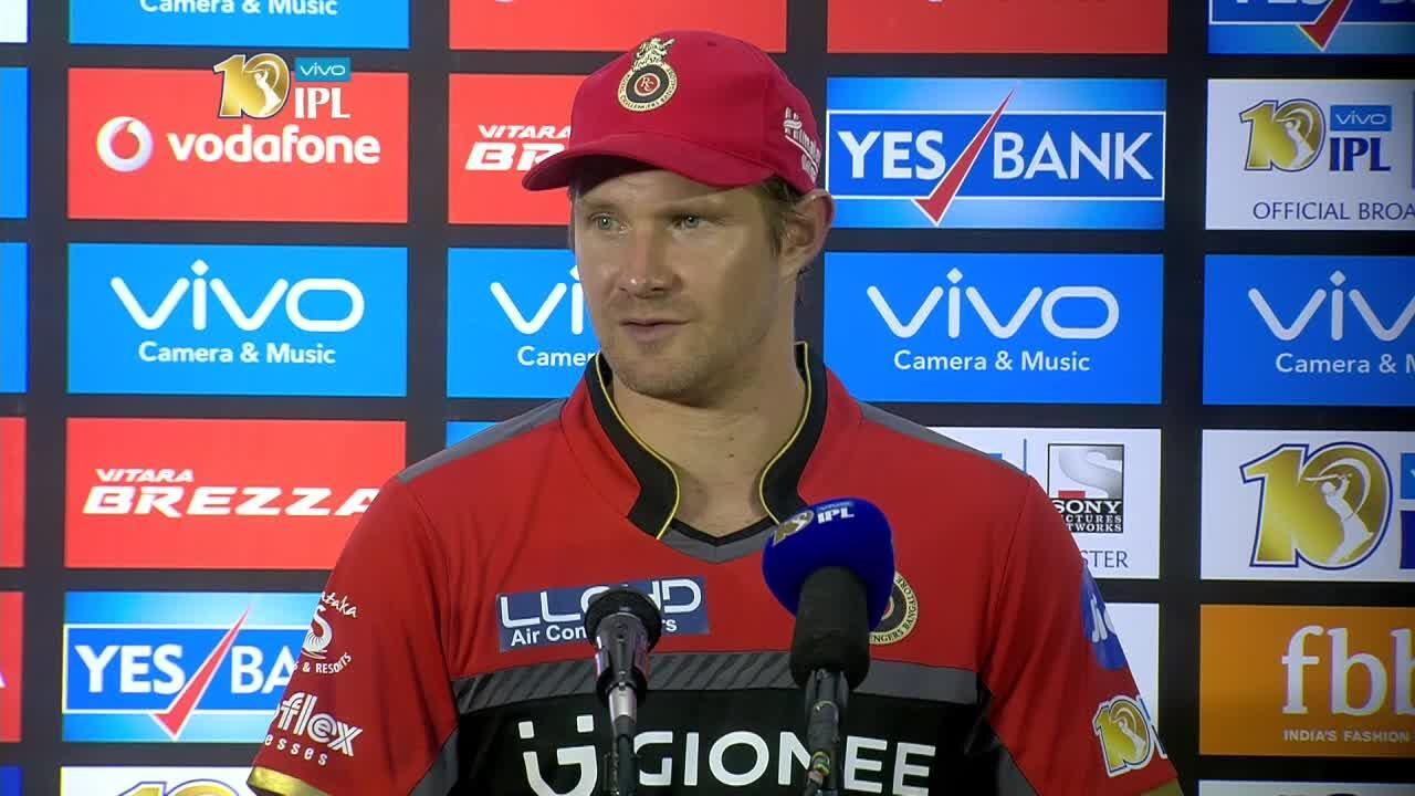 M1: SRH vs RCB – Press Conference – Shane Watson