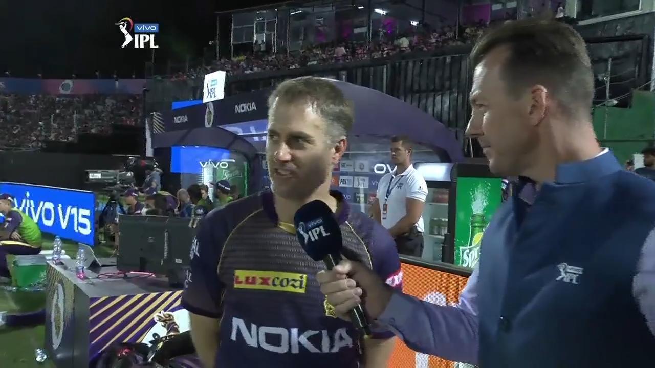 M21: RR vs KKR – Simon Katich Interview