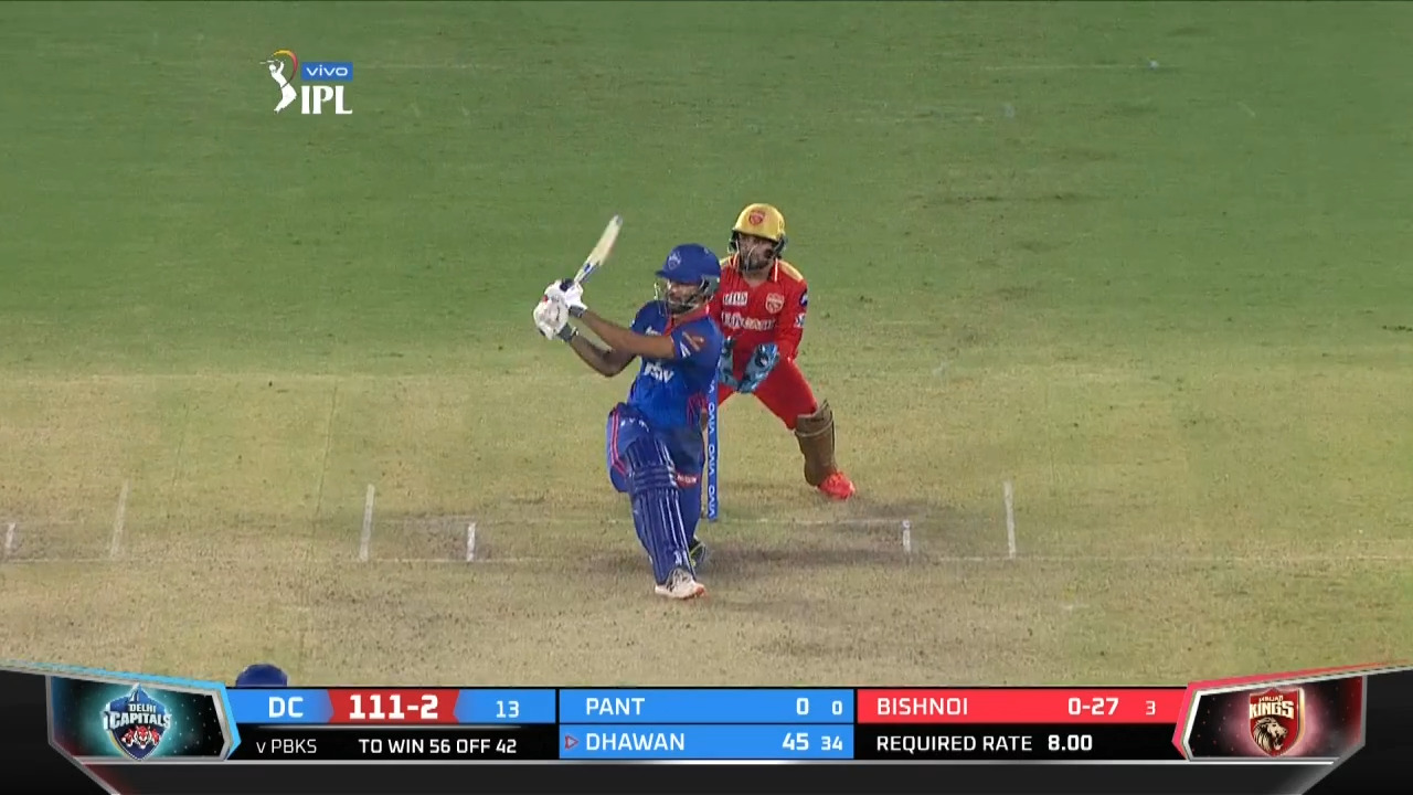 M29: PBKS vs DC – Shikhar Dhawan Six