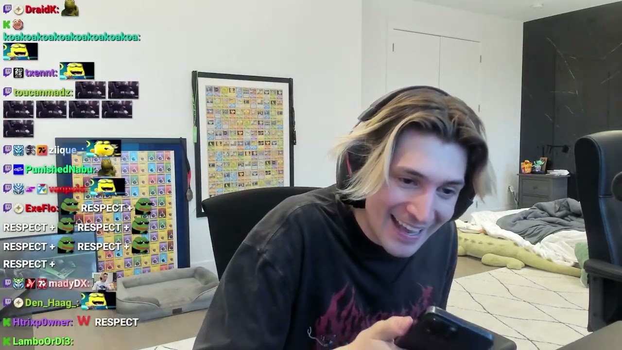 Jynxzi Calls xQc to give him props after losing to him in League Tourney