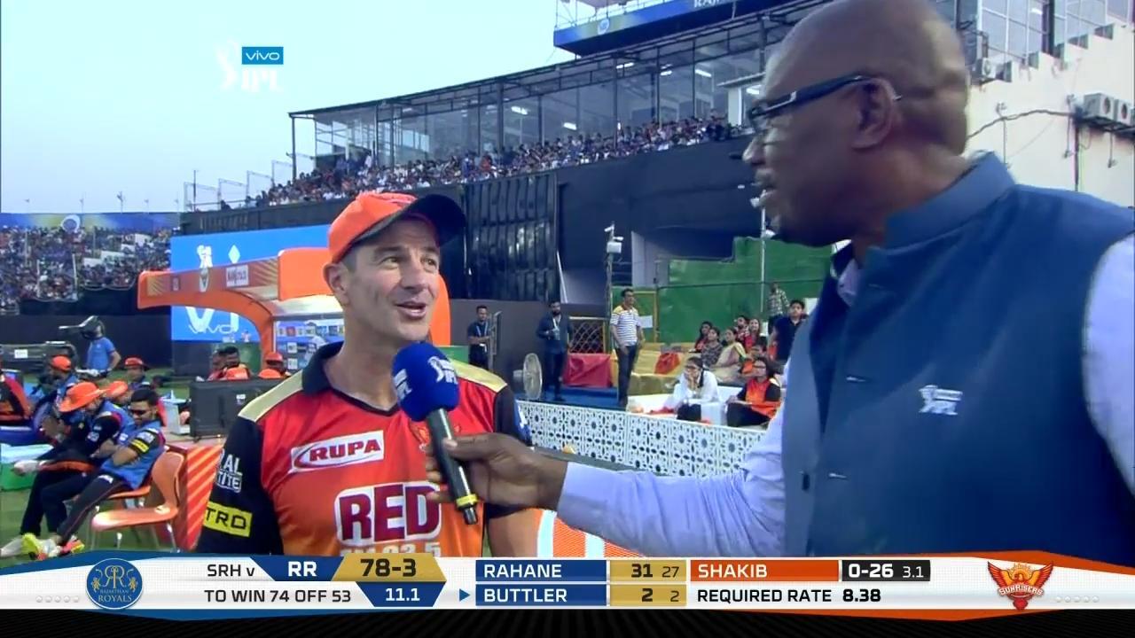 M28: RR vs SRH – Simon Helmot Interview