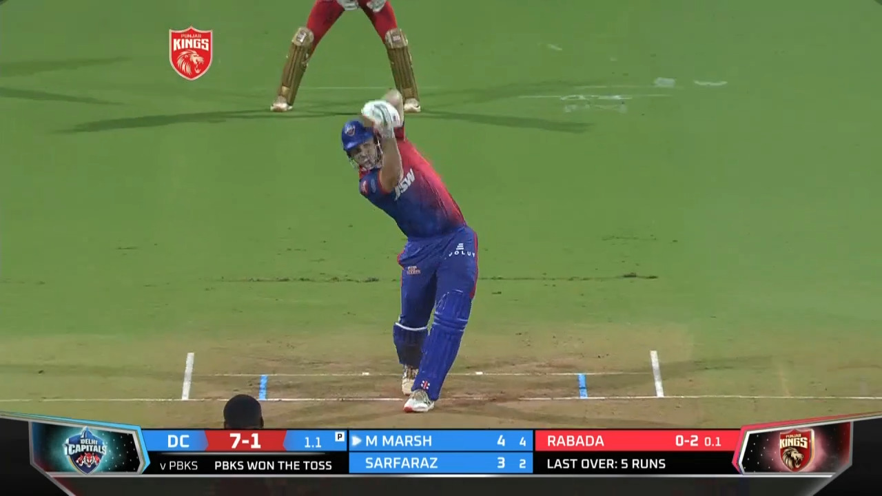 M64: PBKS vs DC – Mitchell Marsh Six