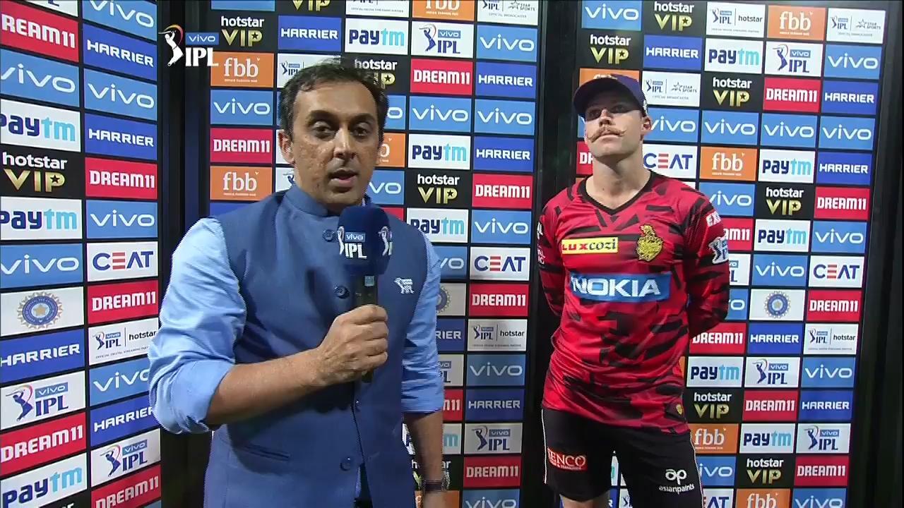 M17: RCB vs KKR – Lockie Ferguson Interview background