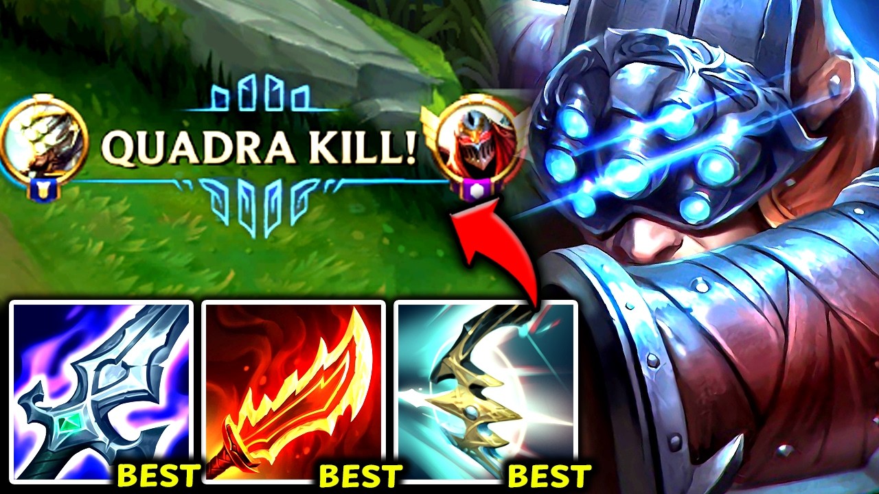 MASTER YI TOP CAN 1V5 VERY HARD GAMES IN 2026! (QUADRA KILL) - 2026 Master Yi TOP Gameplay Guide