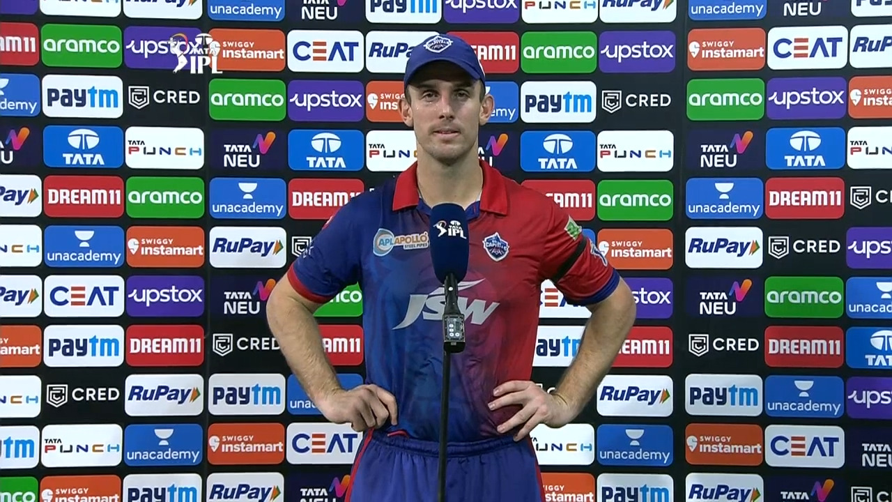 M64: PBKS vs DC – Mitchell Marsh Interview background