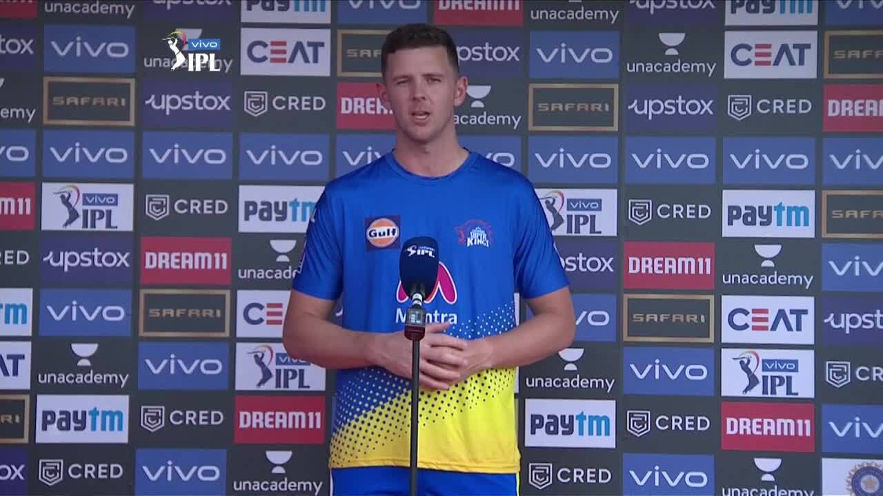 M35: RCB vs CSK – Josh Hazlewood Interview
