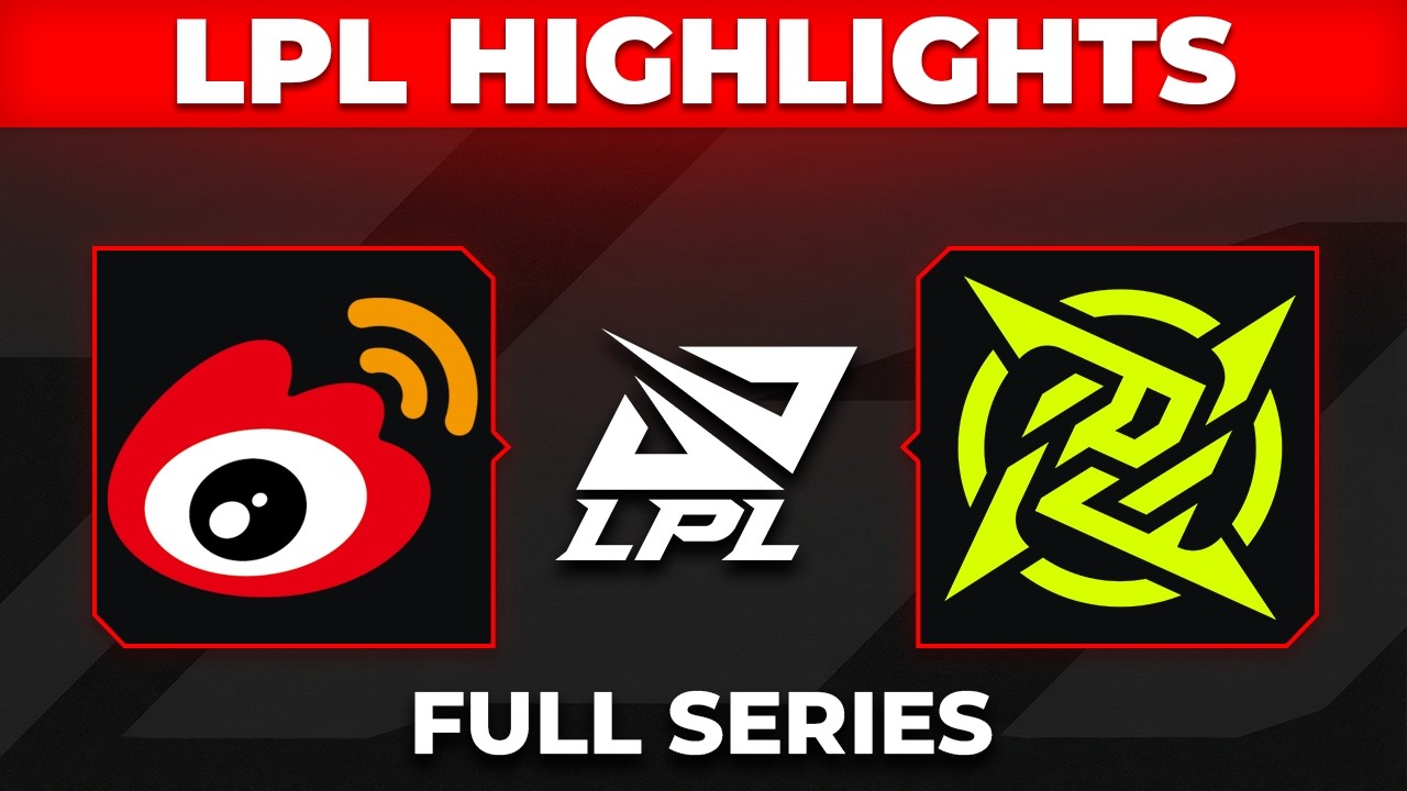 WBG vs NIP Highlights ALL GAMES | LPL 2026 Split 2 | Weibo Gaming vs Ninjas in Pyjamas