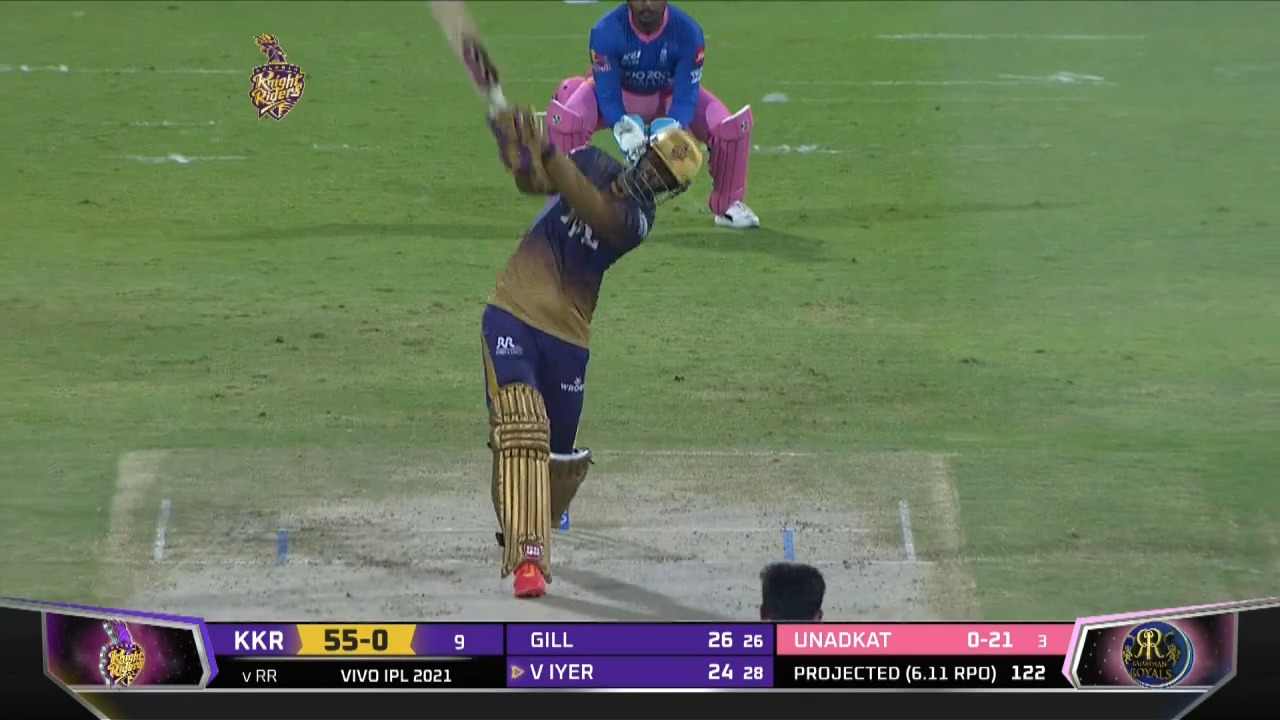 M54: KKR vs RR – Venkatesh Iyer Six
