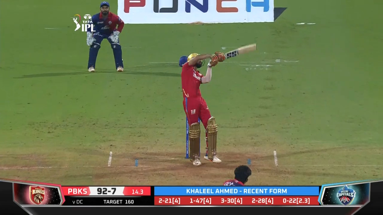 M64: PBKS vs DC – Jitesh Sharma Six