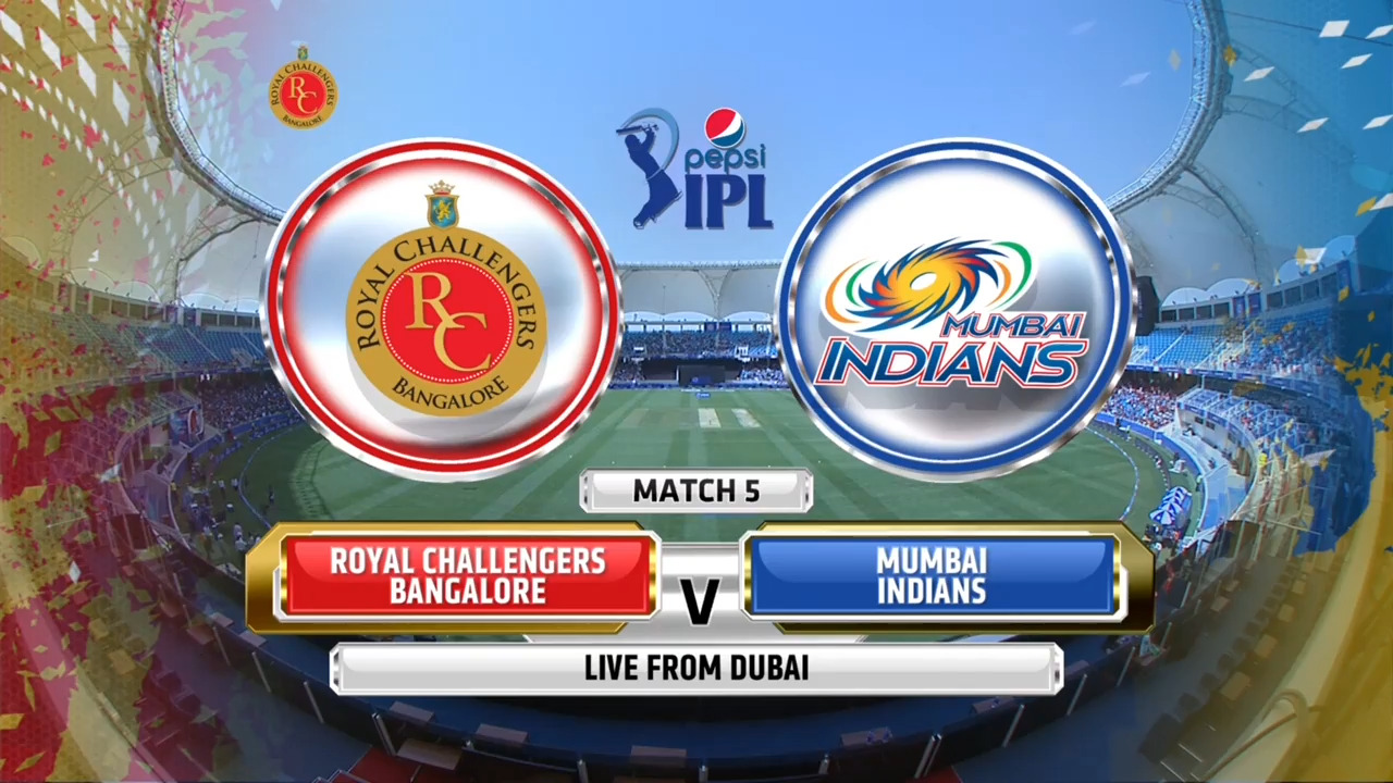 IPL 2014 M05: RCB vs MI – Match Highlights