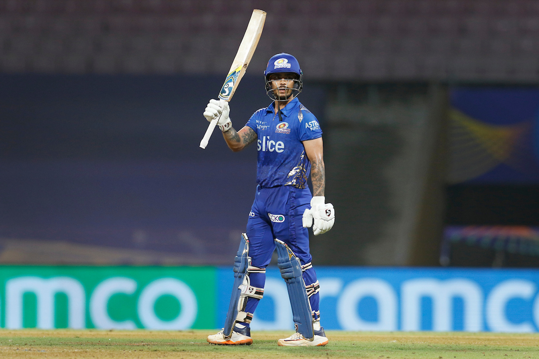 Ishan Kishan's well-made 51(43) background