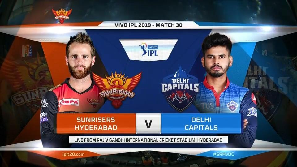 IPL 2019 M30: SRH vs DC – Match Highlights