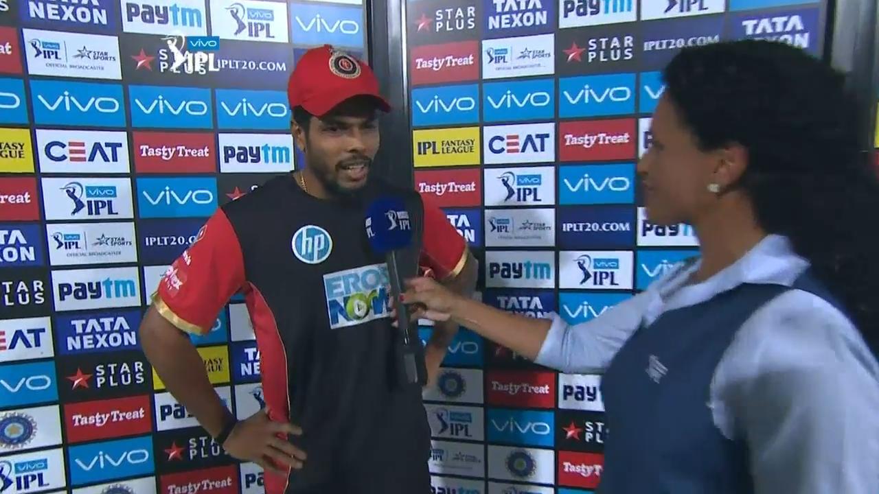 M39: SRH vs RCB – Umesh Yadav Interview background