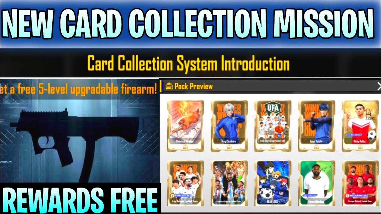 4.4 Update Card Collection Event | Free 5-level upgradable JSS | Card Collection System Introduction