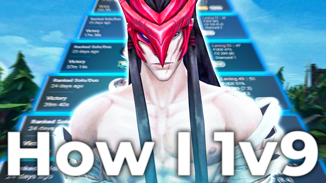 How the BEST Yone in the World 1v9's HARD Games (1v4 Quadra Kill?!)