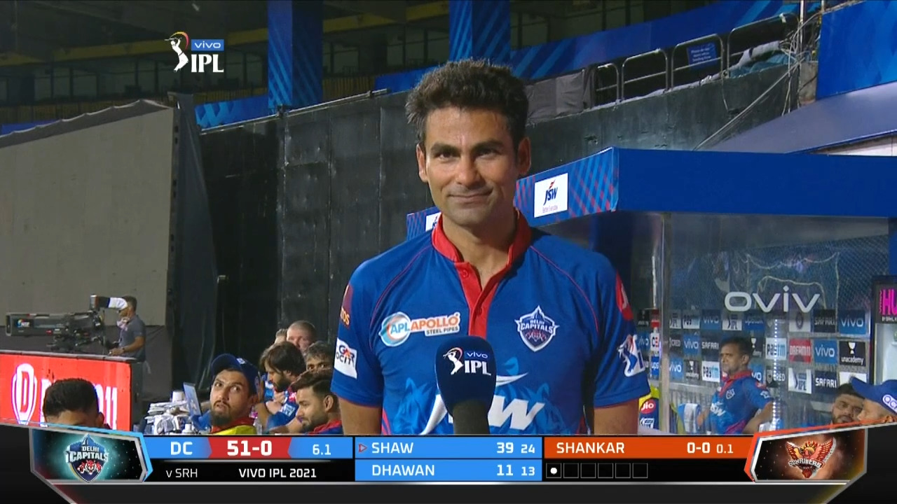 M20: SRH vs DC – Mohammad Kaif Interview background