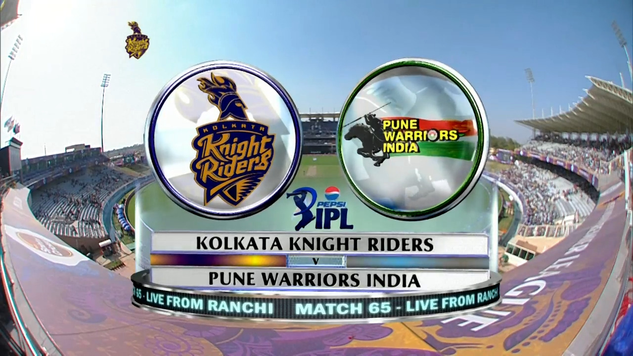 IPL 2013 M65: KKR vs PWI – Match Highlights background