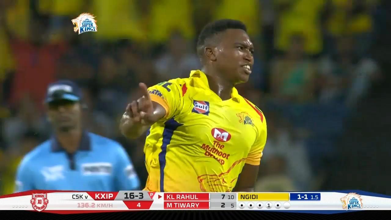 Ngidi turns on the lights on KL Rahul