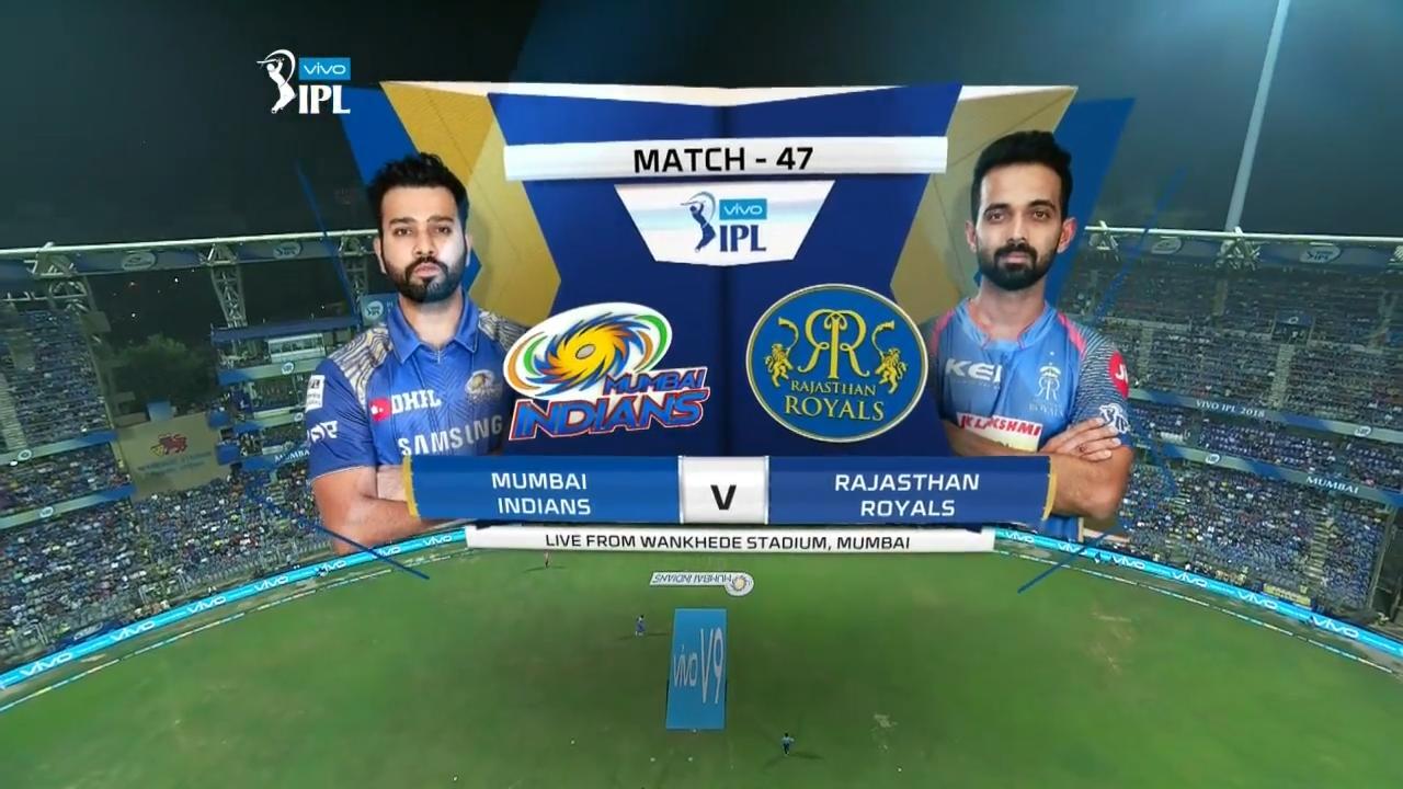 IPL 2018 M47: MI vs RR – Match Highlights