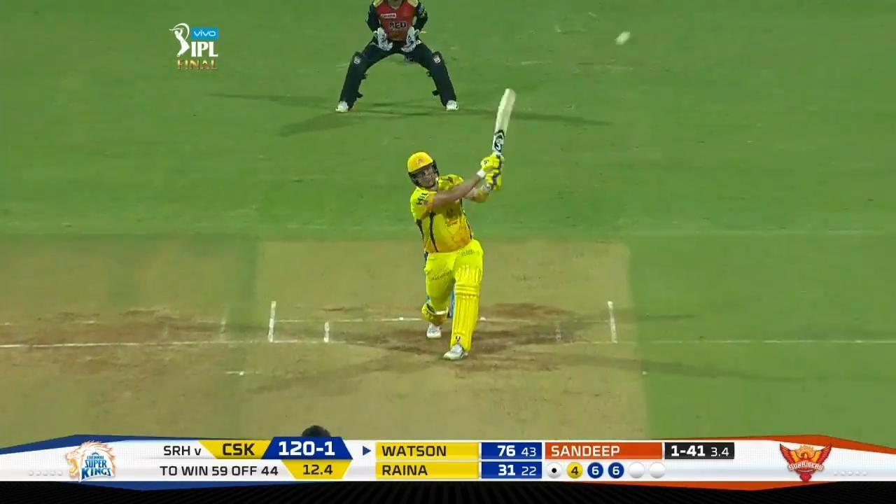 Final: CSK vs SRH – Shane Watson Six background